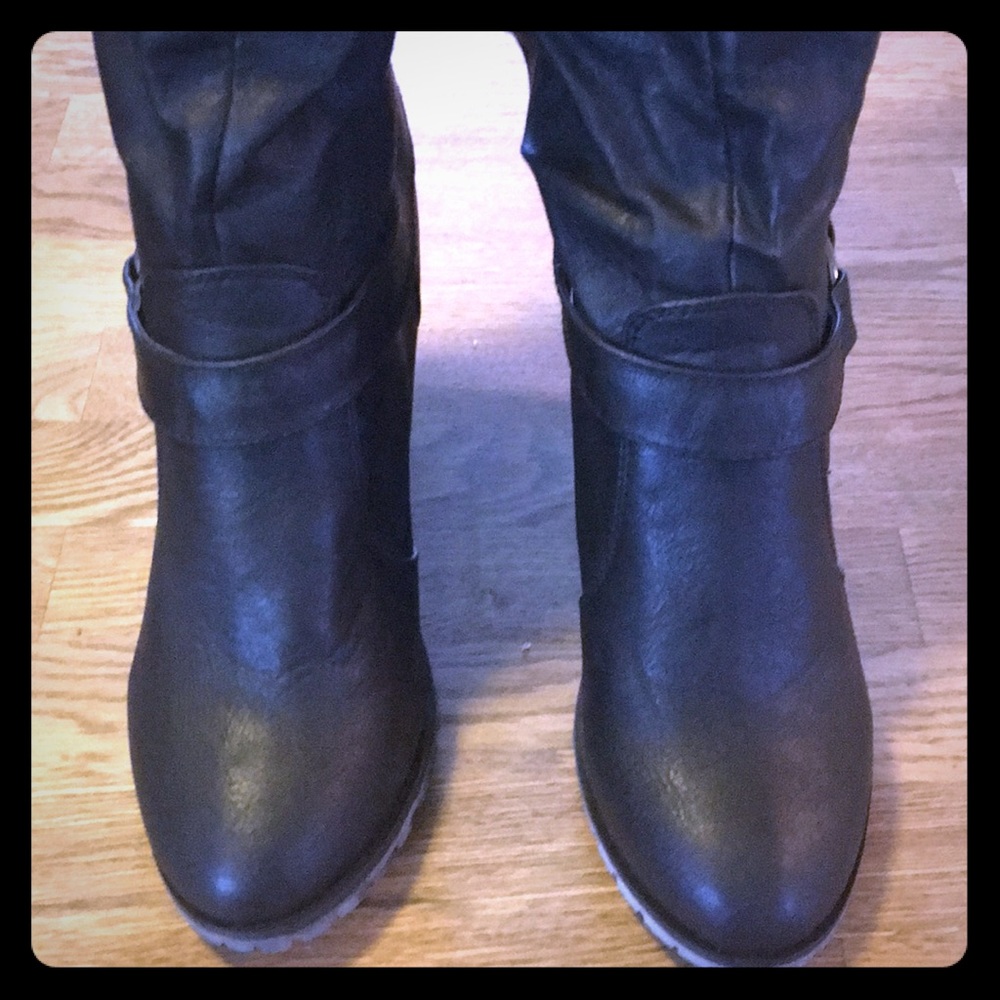 Madden Girl wedge boots